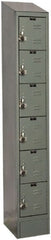 Hallowell - 6 Door, 6 Tier, Ready-Built Wardrobe & Box Lockers - Caliber Tooling