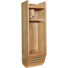 Hallowell - 1 Door, Wood Gear Locker - Caliber Tooling