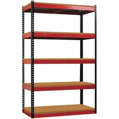 Hallowell - Workbench & Workstation Shelf - 24" Deep, 78" High, Use with Fort Knox Modular Utility Storage & Workbench System - Caliber Tooling