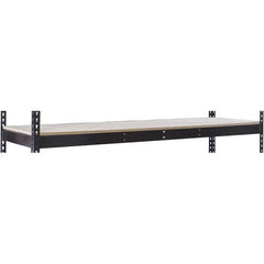 Hallowell - 60" Wide, 5/8 High, Open Shelving Accessory/Component - 30" Deep, Use with Black Rivetwell Double Rivet Boltless Shelving - Caliber Tooling