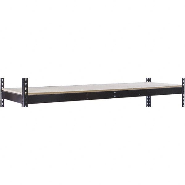 Hallowell - 60" Wide, 5/8 High, Open Shelving Accessory/Component - 48" Deep, Use with Black Rivetwell Double Rivet Boltless Shelving - Caliber Tooling