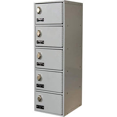 Hallowell - 5 Door, 5 Tier, Mobile Device Locker - Caliber Tooling