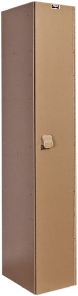 Hallowell - 1 Door, 1 Tier, Solid Plastic Locker - Caliber Tooling