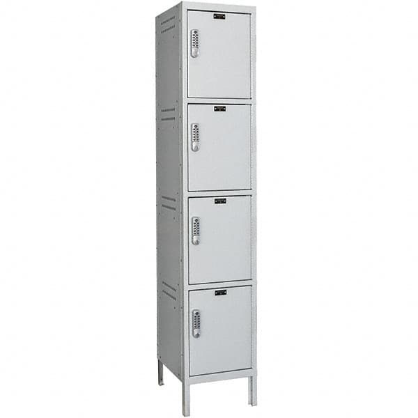 Hallowell - 4 Door, 4 Tier, Charging Station Locker - Caliber Tooling