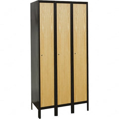 Hallowell - 3 Door, 1 Tier, Premium Wardrobe Lockers - Caliber Tooling