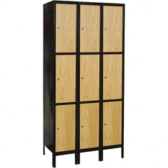 Hallowell - 9 Door, 3 Tier, Premium Wardrobe Lockers - Caliber Tooling