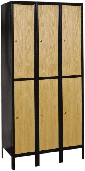 Hallowell - 6 Door, 2 Tier, Premium Wardrobe Lockers - Caliber Tooling