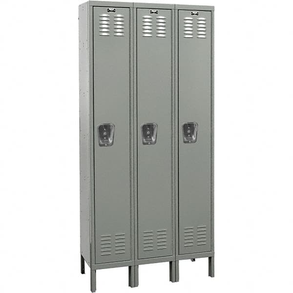 Hallowell - 3 Door, 1 Tier, Premium Wardrobe Lockers - Caliber Tooling