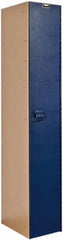 Hallowell - 1 Door, 1 Tier, Solid Plastic Locker - Caliber Tooling