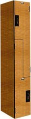 Hallowell - 2 Door, 2 Tier, Phenolic Z-Locker - Caliber Tooling