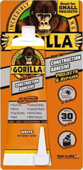 Gorilla Glue - White, Tube Silyl Terminated Polyether Construction Adhesive - -40 to 200°F Service Temperature, Indoor & Outdoor - Caliber Tooling