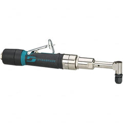 Dynabrade - 1/4" Collet, Angle Handle, Air Angle Die Grinder - 3,200 RPM, Rear Exhaust, 26 CFM, 0.4 hp, 90 psi, 1/4 NPT Inlet - Caliber Tooling