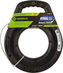 Greenlee - 250 Ft. Long x 1/8 Inch Wide, Steel Fish Tape - Includes Case - Caliber Tooling