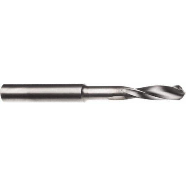 SGS - 1/2" 145° Spiral Flute Solid Carbide Screw Machine Drill Bit - Caliber Tooling