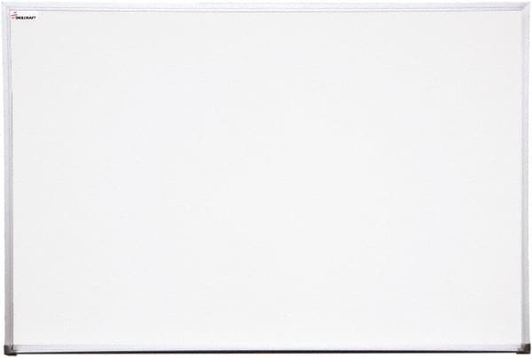 Ability One - 2" High x 37" Wide Erasable Melamine Marker Boards - Melamine, 52" Deep - Caliber Tooling