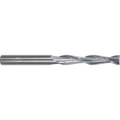 3/16″ × 3/16″ × 1 1/8″ × 3″ 2 Flute Single End Carbide Finishing Center Cutting End Mill-Uncoated Series/List #5950 - Caliber Tooling