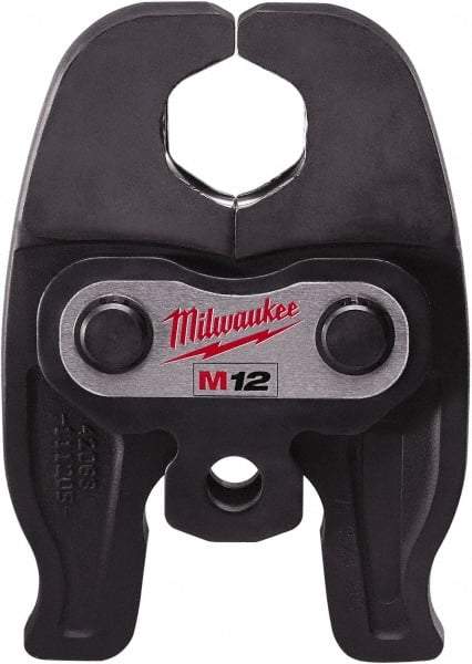 Milwaukee Tool - 1 to 1-1/4 Inch Jaw Range, Presser Replacement Jaw - For Use with M12 FORCE LOGIC Press Tool - Caliber Tooling