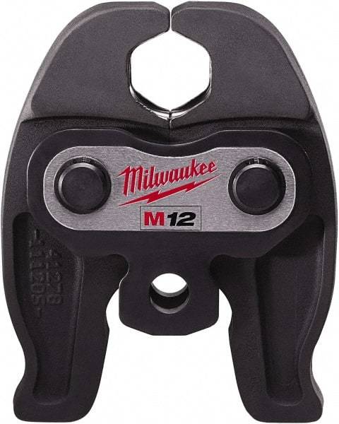 Milwaukee Tool - 3/4 to 1-1/4 Inch Jaw Range, Presser Replacement Jaw - For Use with M12 FORCE LOGIC Press Tool - Caliber Tooling