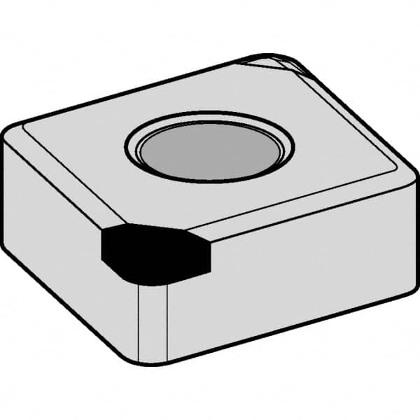 Kennametal - CNGM431 CB1 Grade KBH20 PCBN Turning Insert - Nano-Composite Finish, 80° Diamond, 1/2" Inscr Circle, 3/16" Thick, 1/64" Corner Radius - Caliber Tooling