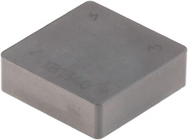 Kennametal - CNM433 Grade KB1340 PCBN Turning Insert - Uncoated, 80° Diamond, 1/2" Inscr Circle, 3/16" Thick, 3/64" Corner Radius - Caliber Tooling