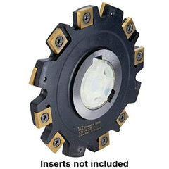 Kennametal - Arbor Hole Connection, 0.1969" Cutting Width, 1.1811" Depth of Cut, 125mm Cutter Diam, 1.5748" Hole Diam, 7 Tooth Indexable Slotting Cutter - 90° SN Toolholder, SNHX Insert - Caliber Tooling