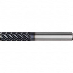 Kennametal - 16mm, 6 Flute, Single End, Solid Carbide, Corner Chamfer End Mill - 108mm OAL, 45° Helix, Right Hand Flute, 48mm LOC, Right Hand Cut, 48mm Extended Reach - Caliber Tooling