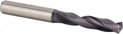 Kennametal - 0.348" 140° Spiral Flute Solid Carbide Screw Machine Drill Bit - Caliber Tooling