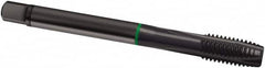 Guhring - 5/8-11 UNC, 4 Flute, Oxide Finish, Cobalt Spiral Point Tap - Plug Chamfer, Right Hand Thread, 110mm OAL, 2B Class of Fit, Series 2883 - Exact Industrial Supply