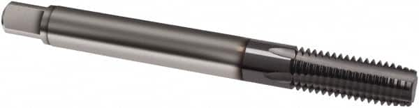 Guhring - M16x2.00 Metric, 5 Flute, TiCN Finish, Solid Carbide Spiral Point Tap - Plug Chamfer, Right Hand Thread, 110mm OAL, 6H Class of Fit, Series 2944 - Exact Industrial Supply