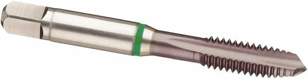 Guhring - 7/8-9 UNC, 4 Flute, TiCN Finish, Cobalt Spiral Point Tap - Plug Chamfer, Right Hand Thread, 4.689" OAL, 2B Class of Fit, Series 3946 - Exact Industrial Supply