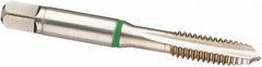 Guhring - M30x3.50 Metric, 4 Flute, TiN Finish, Cobalt Spiral Point Tap - Plug Chamfer, Right Hand Thread, 5.433" OAL, 6H Class of Fit, Series 3915 - Exact Industrial Supply