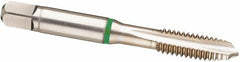 Guhring - M22x2.50 Metric, 4 Flute, Bright Finish, Cobalt Spiral Point Tap - Plug Chamfer, Right Hand Thread, 4.689" OAL, 6H Class of Fit, Series 3912 - Exact Industrial Supply