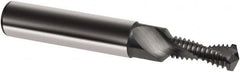 Guhring - M14x1.50 Metric Fine, 0.4921" Cutting Diam, 2 Flute, Solid Carbide Helical Flute Thread Mill - Internal Thread, 30.7mm LOC, 102mm OAL, 16mm Shank Diam - Exact Industrial Supply