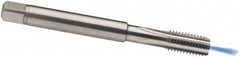 Guhring - 1/4-28 UNF, 3 Flute, Bright Finish, Solid Carbide Spiral Point Tap - Modified Bottoming Chamfer, Right Hand Thread, 3.15" OAL, 2B Class of Fit, Series 4119 - Exact Industrial Supply