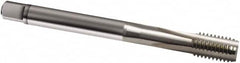 Guhring - M26x1.50 Metric Fine 6H 4 Flute Bright Finish Cobalt Straight Flute Machine Tap - Modified Bottoming, Right Hand Thread, 140mm OAL, D7/D8 Limit, Oversize - Exact Industrial Supply