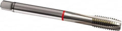 Guhring - M14x1.50 Metric Fine, 3 Flute, Bright Finish, Cobalt Spiral Point Tap - Plug Chamfer, Right Hand Thread, 100mm OAL, 6H Class of Fit, Series 828 - Exact Industrial Supply