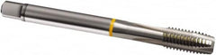 Guhring - M24x2.00 Metric Fine, 4 Flute, Bright Finish, Cobalt Spiral Point Tap - Plug Chamfer, Right Hand Thread, 140mm OAL, 6H Class of Fit, Series 827 - Exact Industrial Supply