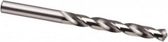 Guhring - 7.1mm 118° Solid Carbide Jobber Drill - Bright Finish, Right Hand Cut, Spiral Flute, 109mm OAL, Faceted Point - Caliber Tooling