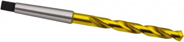 Guhring - 17.5mm, 2MT 118° Point High Speed Steel Taper Shank Drill Bit - Caliber Tooling