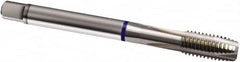 Guhring - 7/8-9 UNC, 4 Flute, Bright Finish, Cobalt Spiral Point Tap - Plug Chamfer, Right Hand Thread, 140mm OAL, 2B Class of Fit, Series 1985 - Exact Industrial Supply