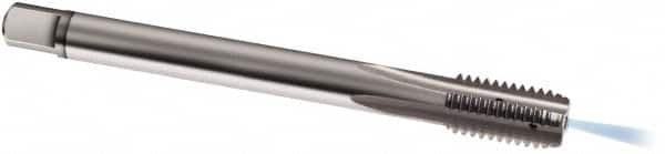 Guhring - M14x2.00 Metric, 4 Flute, Bright Finish, Solid Carbide Spiral Point Tap - Modified Bottoming Chamfer, Right Hand Thread, 110mm OAL, 6H Class of Fit, Series 1883 - Exact Industrial Supply