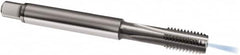 Guhring - M5x0.80 Metric, 4 Flute, Bright Finish, Solid Carbide Spiral Point Tap - Modified Bottoming Chamfer, Right Hand Thread, 70mm OAL, 6H Class of Fit, Series 969 - Exact Industrial Supply