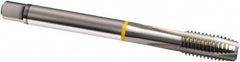 Guhring - 7/8-9 UNC, 4 Flute, Bright Finish, Cobalt Spiral Point Tap - Plug Chamfer, Right Hand Thread, 140mm OAL, 2B Class of Fit, Series 878 - Exact Industrial Supply