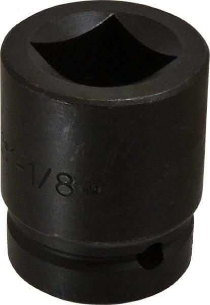 Proto - 1" Drive 1-1/8" Impact Socket - 4 Points, 2-1/2" OAL - Caliber Tooling