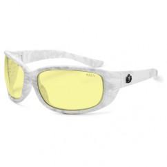 ERDA-YT YELLOW LENS SAFETY GLASSES - Caliber Tooling