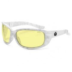 ERDA-YT YELLOW LENS SAFETY GLASSES - Caliber Tooling