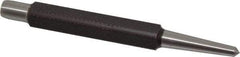 Starrett - 3/16" Center Punch - 4-1/2" OAL, Steel - Caliber Tooling