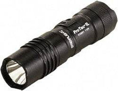 Streamlight - White LED Bulb, 275 Lumens, Industrial/Tactical Flashlight - Black Aluminum Body, 1 CR123A Lithium Battery Included - Caliber Tooling