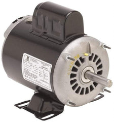 US Motors - 2 hp, ODP Enclosure, No Thermal Protection, 1,725 RPM, 115/208-230 Volt, 60 Hz, Cap Start-Cap Run Motor - Size 56H Frame, Rigid Mount, 1 Speed, Ball Bearings, 18.9/10.3-9.4 Full Load Amps, F Class Insulation - Caliber Tooling