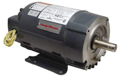 US Motors - 1 hp, ODP Enclosure, No Thermal Protection, 1,725 RPM, 208-220/440 Volt, 60/50 Hz, Three Phase Energy Efficient Motor - Size 56C Frame, C-Face Mount, 1 Speed, Ball Bearings, 3.6-3.6/1.8 Full Load Amps, A Class Insulation, Reversible - Caliber Tooling